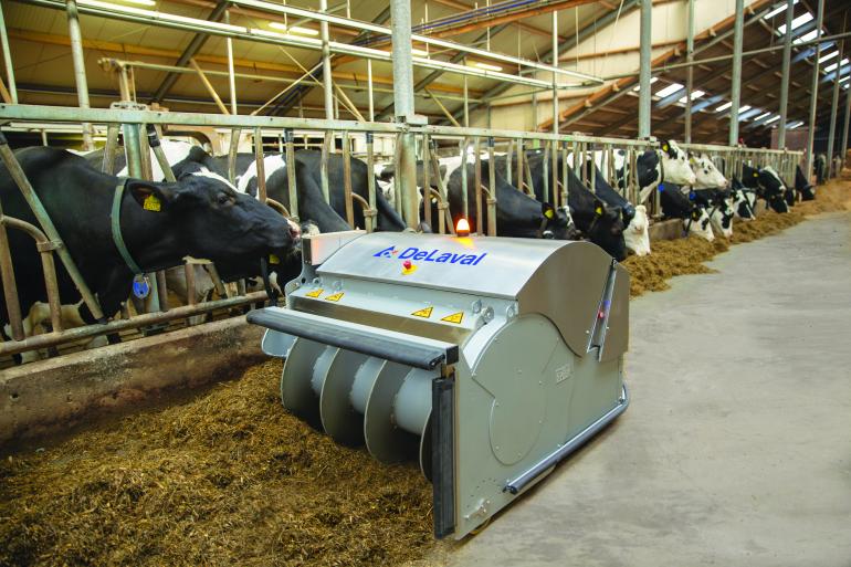 DeLaval OptiDuo-voeraanschuifrobot