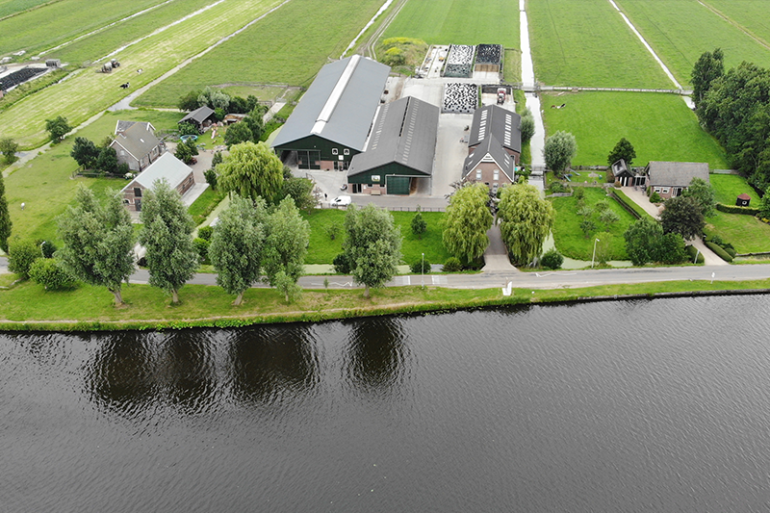 Melkveebedrijf van Fa. De Wit-Burggraaf