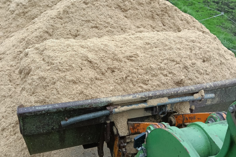 Gemalen stro-kalk met Box-Kalk Premium