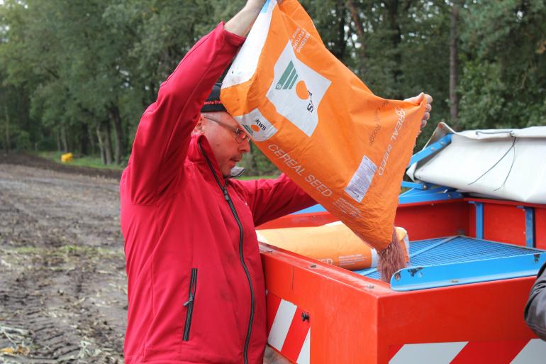 Snelle Lente Rogge wordt in de herkenbare oranje KWS-verpakking geleverd