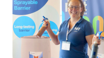 Julie Geldhof, market solution manager en cluster solution specialist, op de National Mastitis Council Conference
